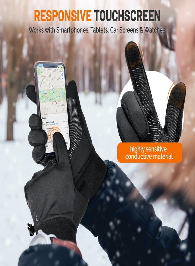 AOPREL Winter Gloves Men Women Windproof Touchscreen Gloves with Liner Thermal,Running Gloves for Cycling Driving Daily Work - Image 4